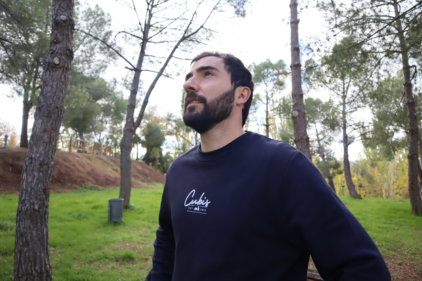 Sudadera Azul 100% Algodón