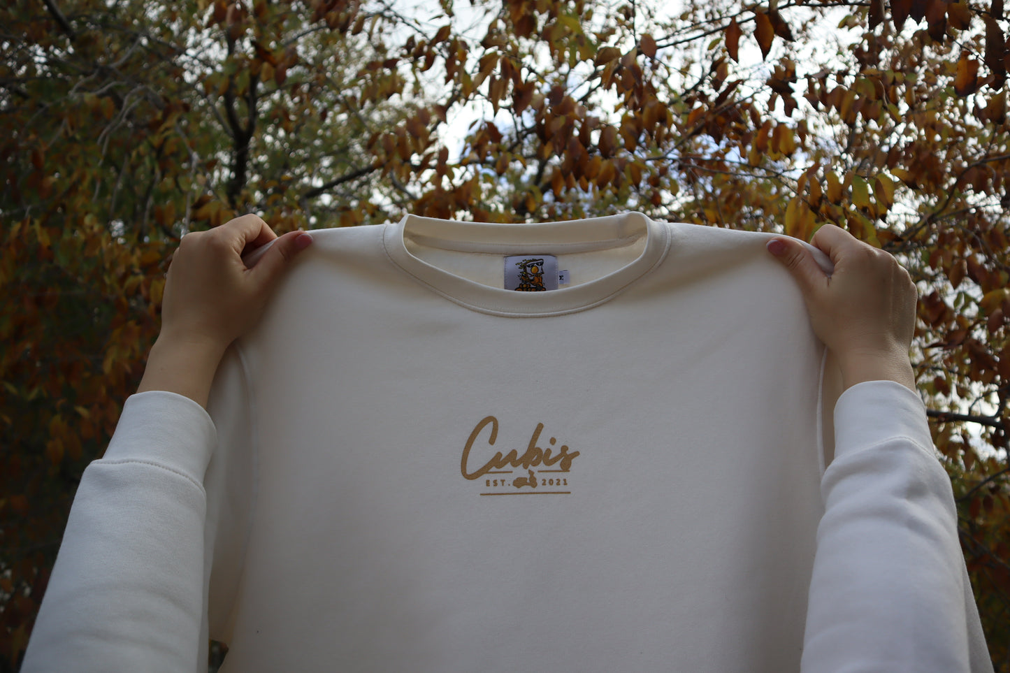 Sudadera Blanco Vintage