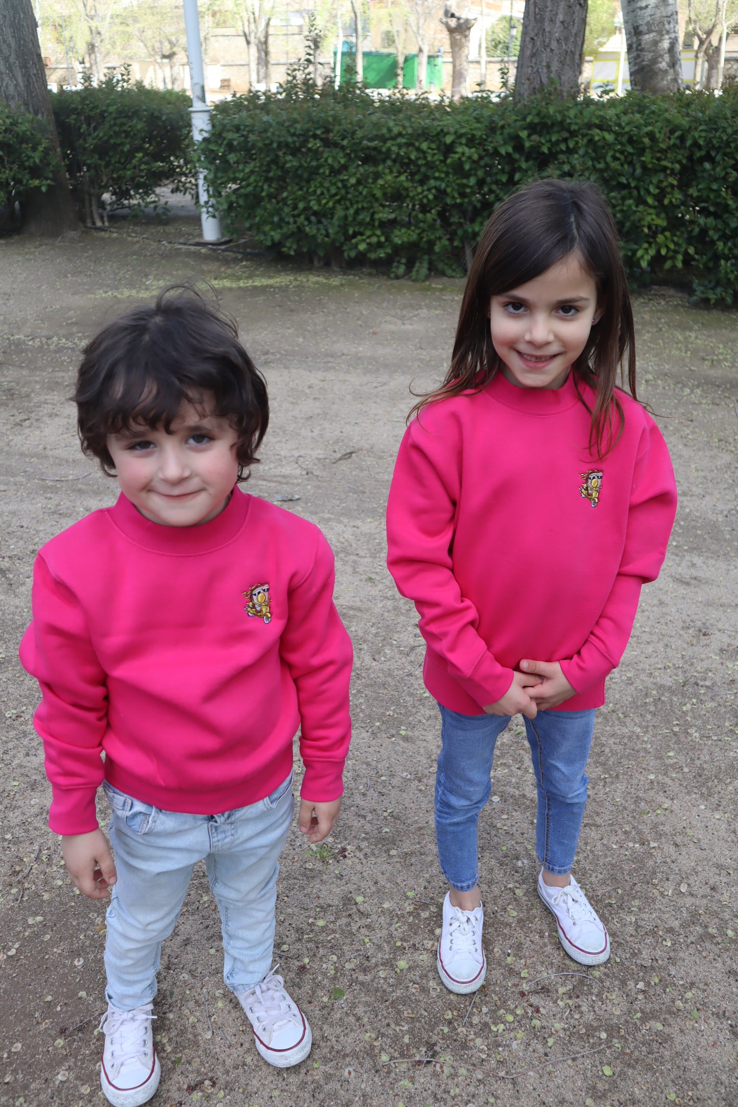 Sudadera Fucsia